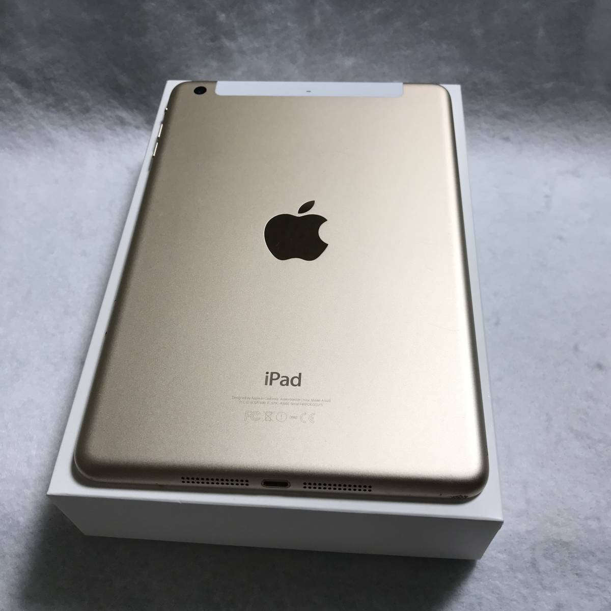 iPad mini 0 64GB - Apple Wi-Fi+Cellular ゴールド mini3 Gold Wi-Fi 