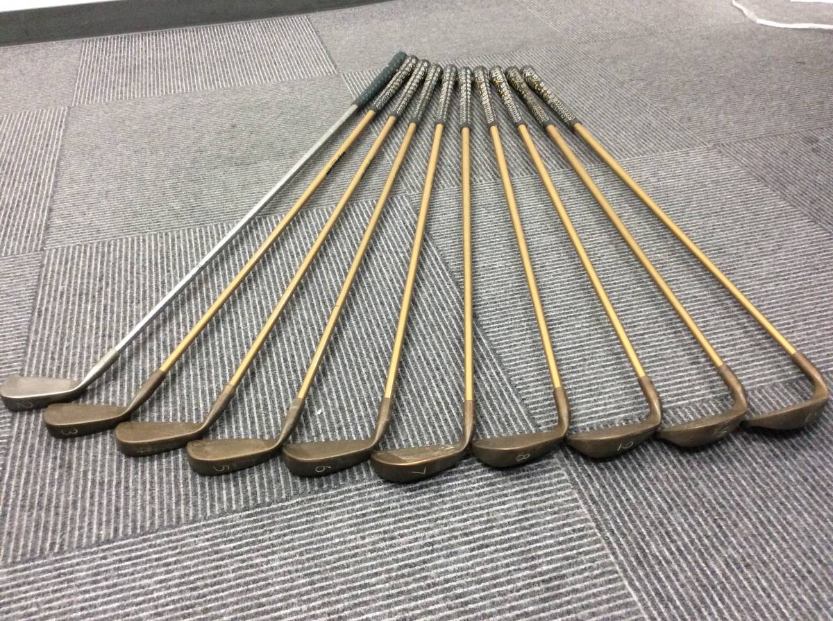 【SALE，定番】 #8012 PING EYE2 ピンアイアン 10本まとめ ブロンズ シルバー オレンジドット ＃2 3 4 5 6 7 8 9 S W 現状品(ピン)｜売買されたオークション情報、yahooの商品情報をアーカイブ公開 - オークファン 男性右きき用