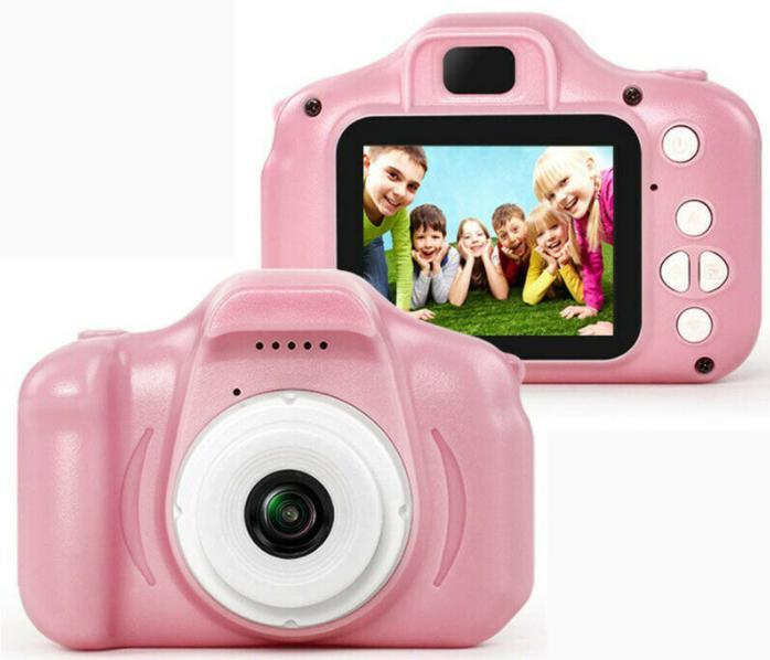 M29 子供用デジタルカメラ ピンク おもちゃカメラ かわいい 安全設計_1