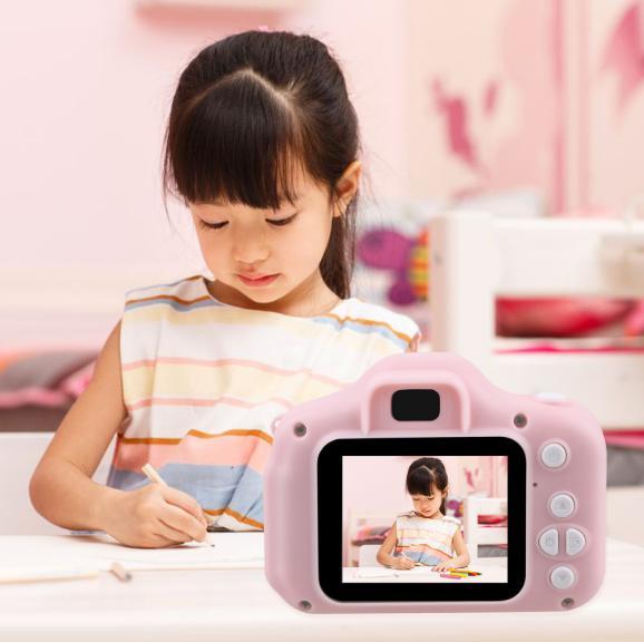 M29 子供用デジタルカメラ ピンク おもちゃカメラ かわいい 安全設計_3