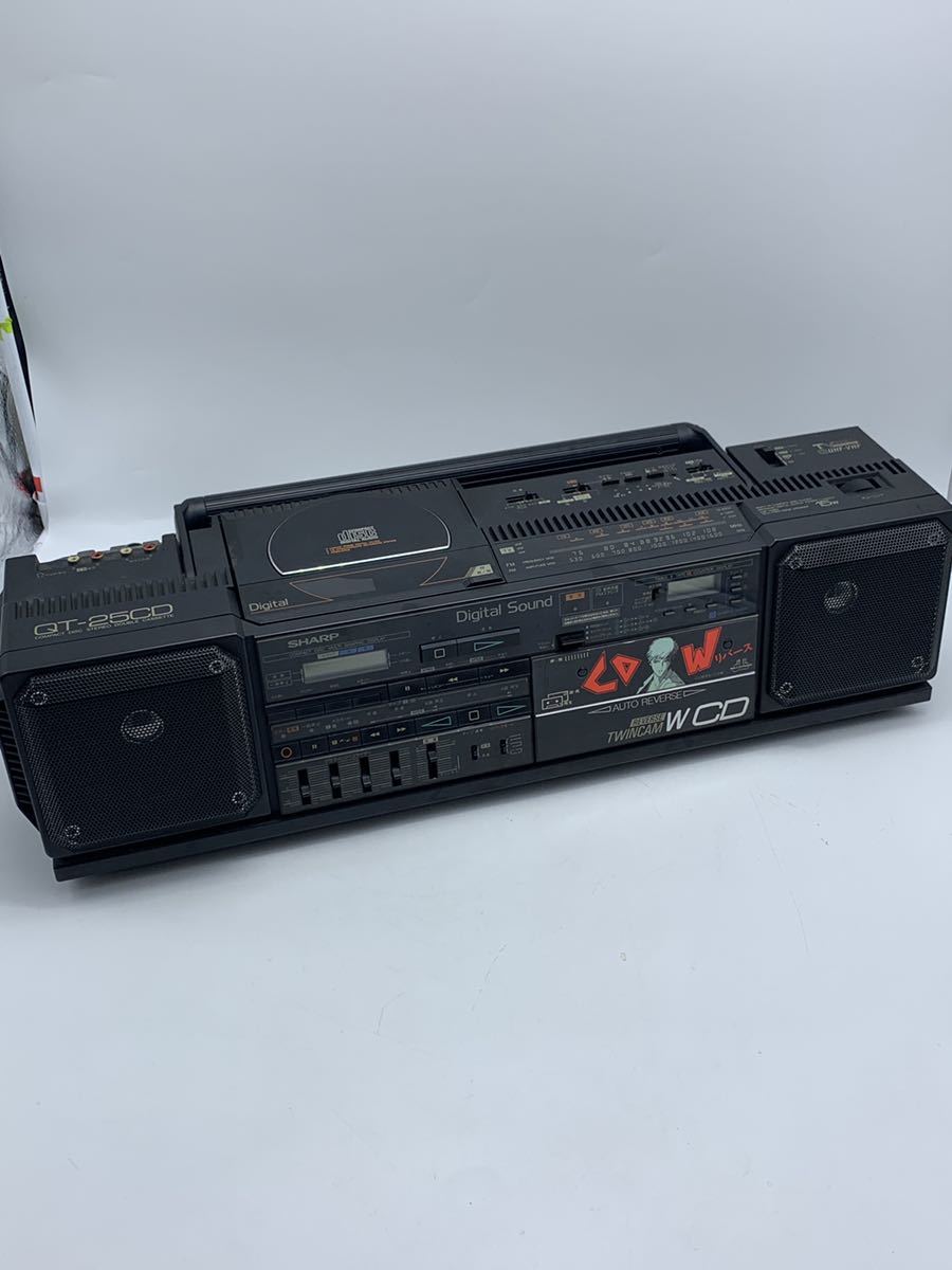 SHARP シャープ ラジカセ Yahoo!オークション 「(sharp QT-25CD QT-Z20