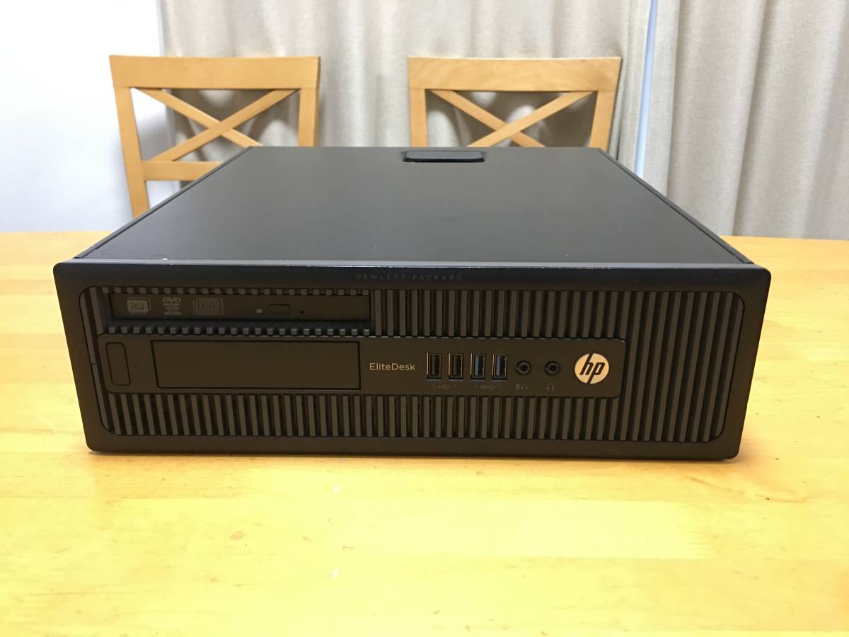 格安PC】HP EliteDesk 800 G1 SFF Celeron G1840 4GB 160GB 