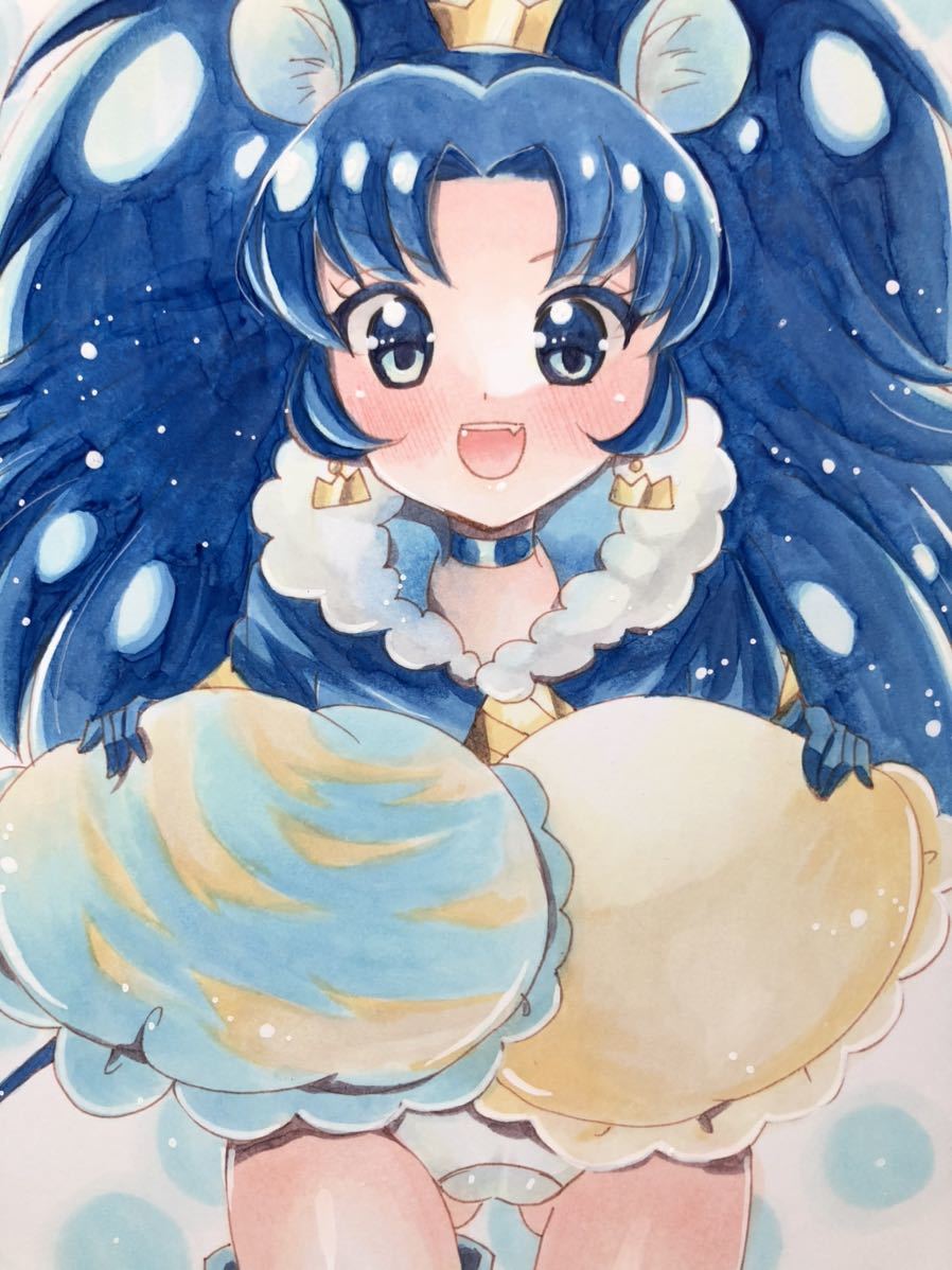 手描きイラスト ＊キラキラ☆プリキュアアラモード＊キュアジェラート