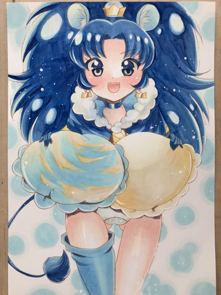 手描きイラスト ＊キラキラ☆プリキュアアラモード＊キュアジェラート