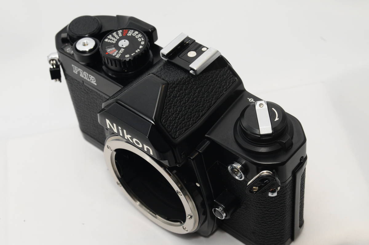 極上美品】NIKON ニコン New FM2 ブラックボディ フィルム一眼レフ