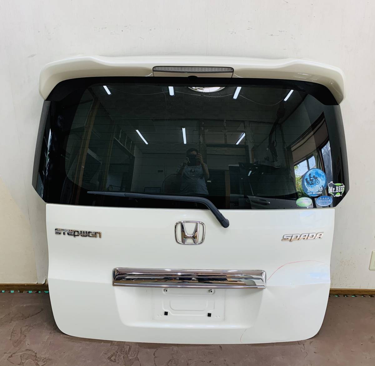 ホンダ　RK1/RK2/RK5/RK6　 ステップワゴン スパーダ 純正　バックドア　リアゲート/バグカメラ　NH624P