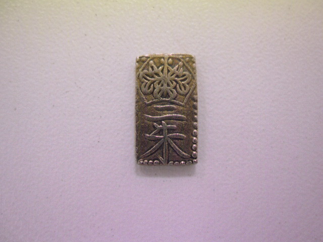 天保二朱判金 二朱金 古二朱 日本 天保3年～安政5年 7×14mm 1.65g 金