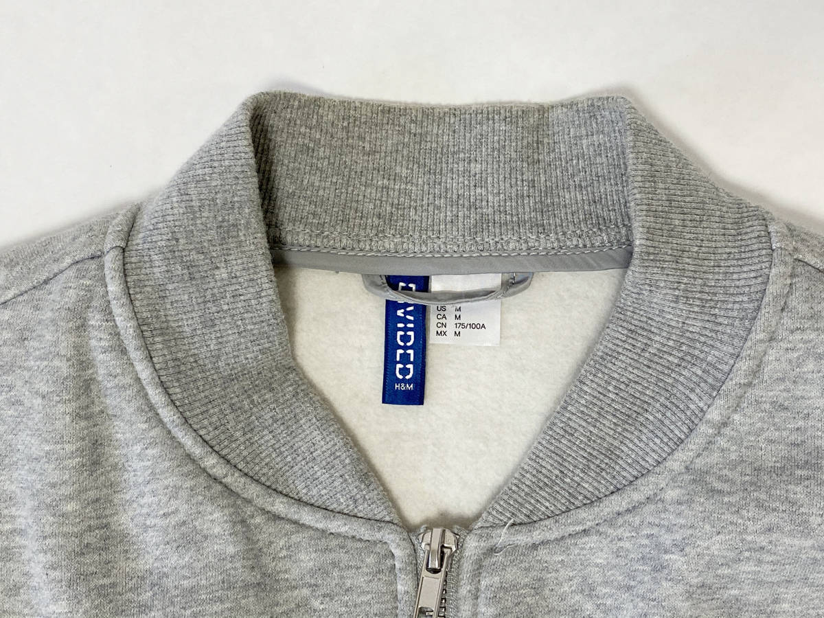 H&M DIVIDED メンズ ボンバージャケット フライトジャケット Mサイズ 