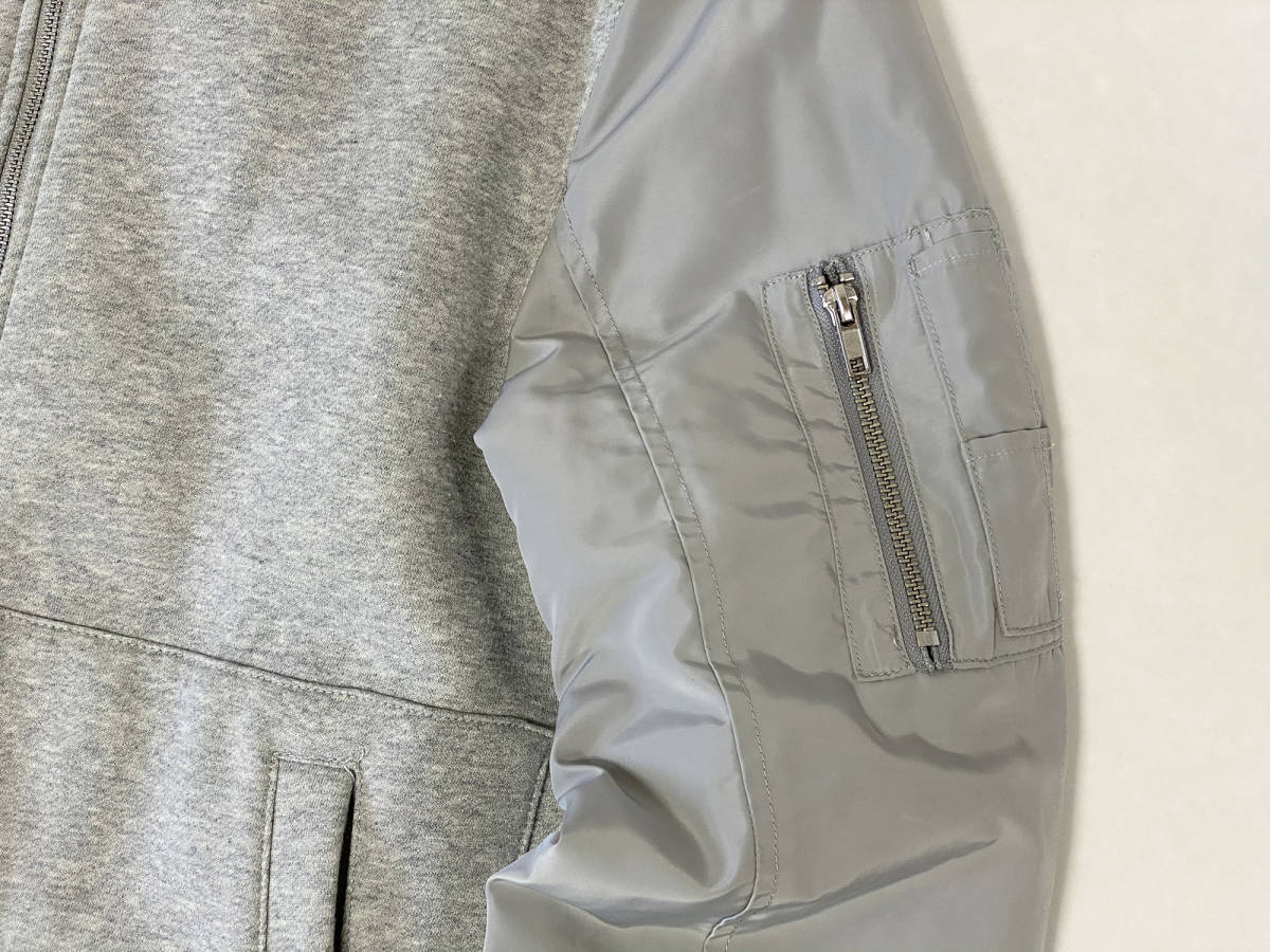 H&M DIVIDED メンズ ボンバージャケット フライトジャケット Mサイズ 