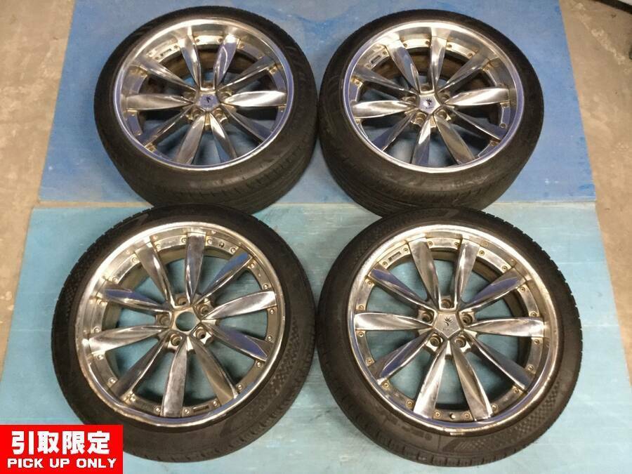 引取限定】WEDS KRANZE CHRISHNA ホイール&ラジアルタイヤ 20×9.0J