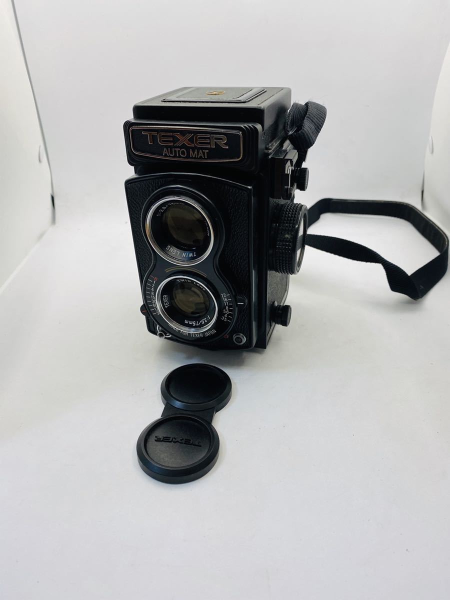 TEXER テクサー AUTO MAT 1:2.8 75mm/1:3.5 75mm 二眼レフカメラ ◇◇◇◇