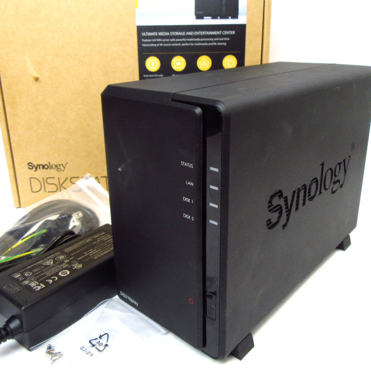 Synology DS216play DiskStation | - 2ベイオールインワンNASキット