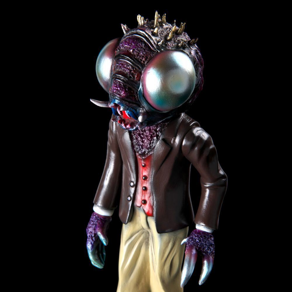 墓場の画廊モンスターソフビシリーズ 蠅男 ver.2 ハエ男の逆襲 zollmen