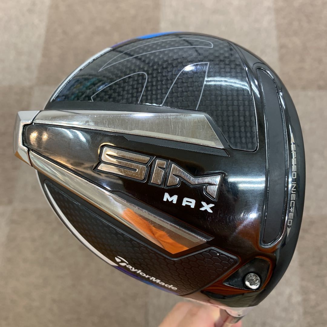 SIM テーラーメイド ドライバー MAX TaylorMade 10.5度 MAX-D - TM50 BLUE 10.5° シム ヘッドのみ シムマックス | Driver