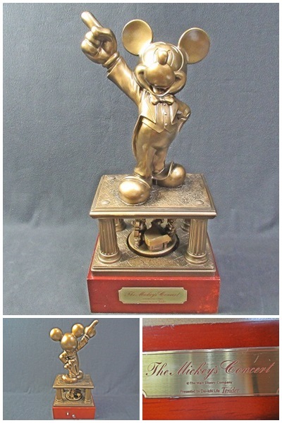 ◇[B50s]The Mickey's Concert ミッキーマウス ブロンズ像風