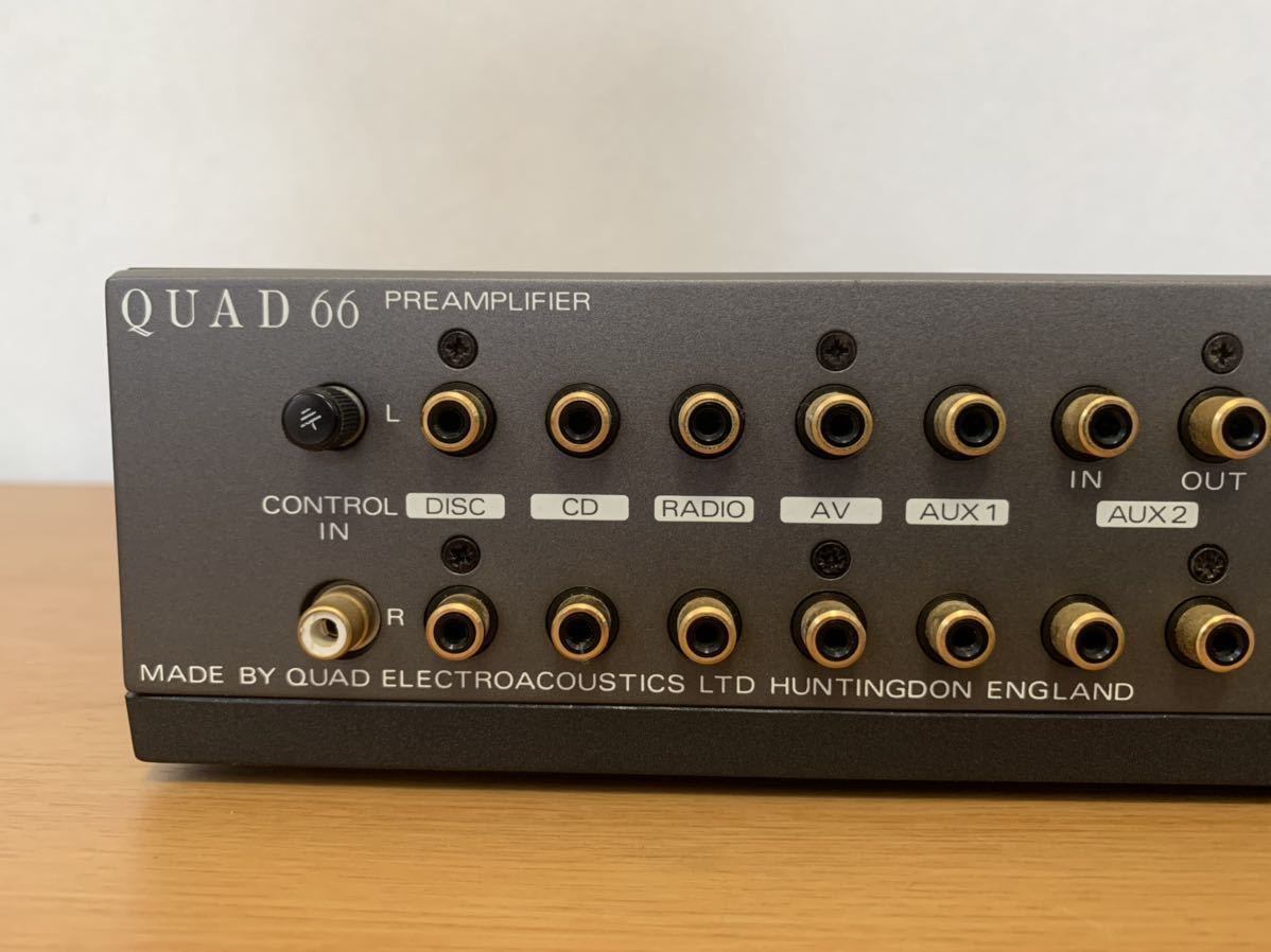 プリアンプ 0 PREAMPLIFIER クォード Stereo ジャンク クオード [NS