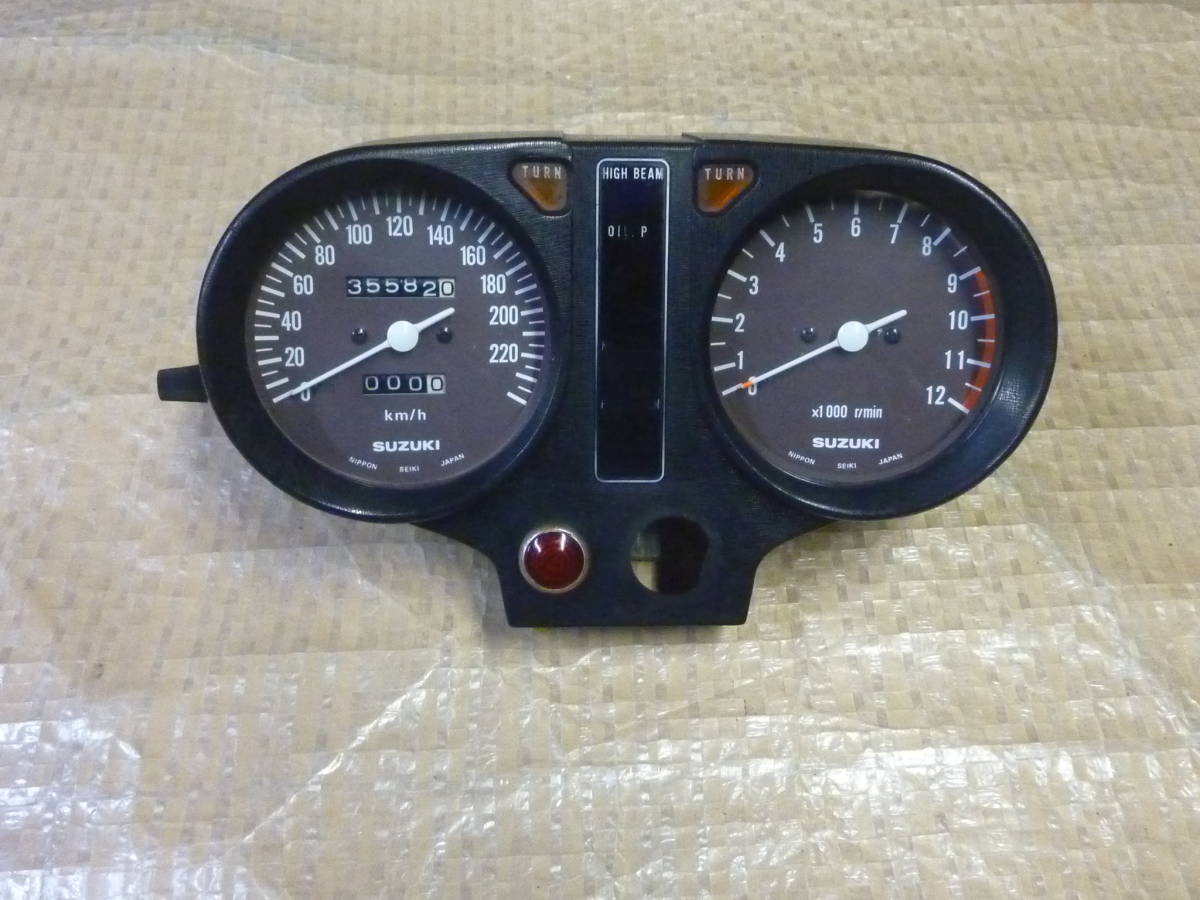 GS550 スズキ GS750 - 純正 | Yahoo!オークション GS1000 メーター