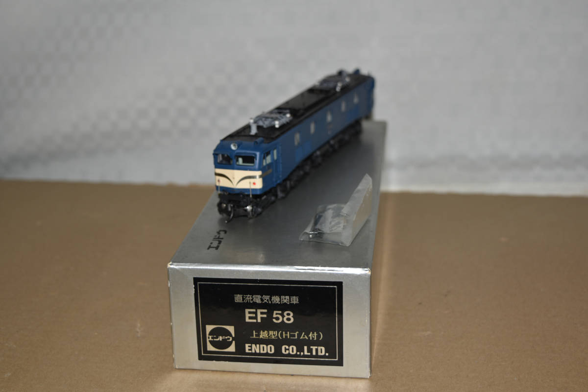 新作登場，新作 EF58 上越型 Ｈゴム ＠エンドウ 定価１４４０００+税(機関車)｜売買されたオークション情報、yahooの商品情報をアーカイブ公開 - オークファン 機関車