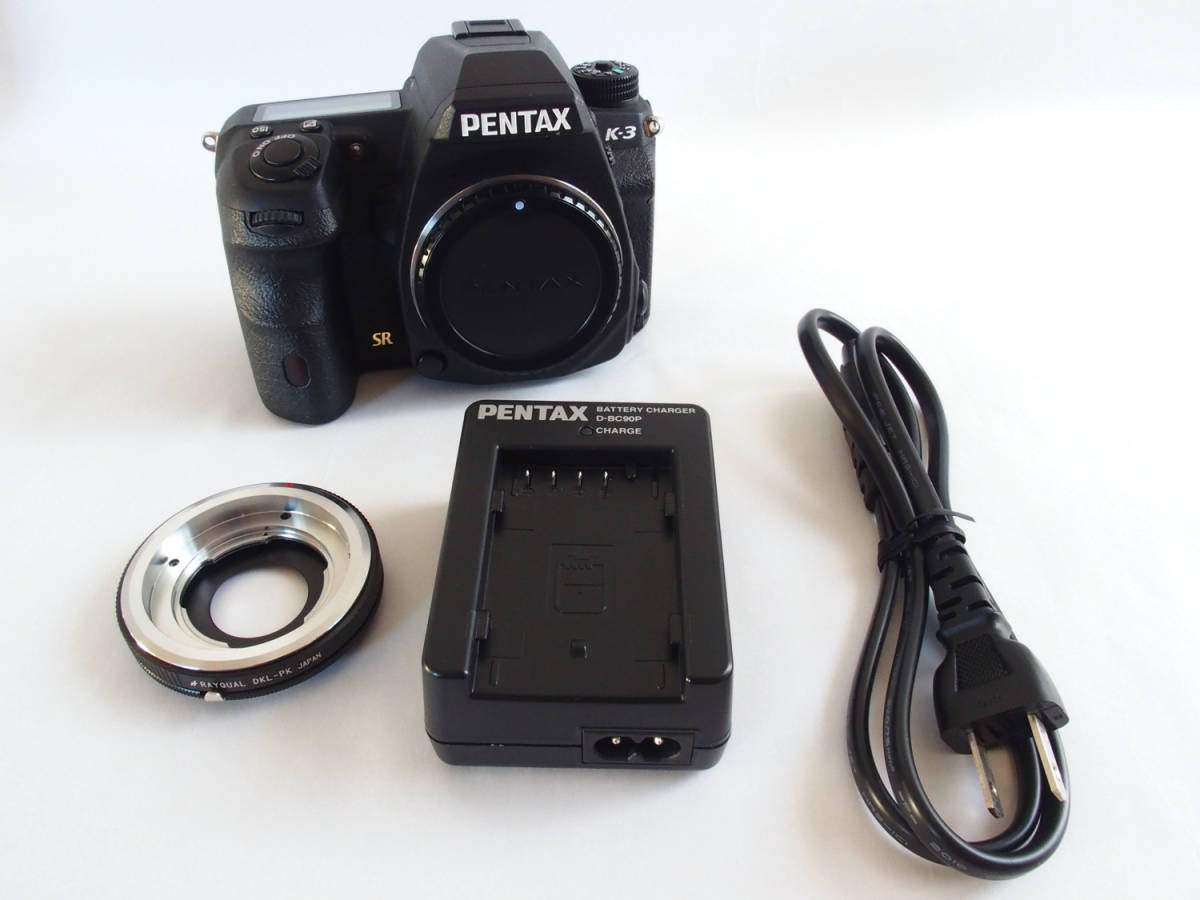 HOT，SALE Pentax ペンタックス K-3 ボディ 現状渡し デッケルレンズ用 