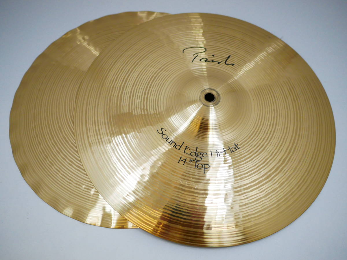【本物保証，HOT】 088A220 L PAISTE パイステ SIGNATURE シグネチャー Sound Edge 14"Hi-Hat Top Bottom 2枚セット 品(ハイハットシンバル)｜売買されたオークション情報、yahooの商品情報をアーカイブ公開 - オークファン ハイハットシンバル