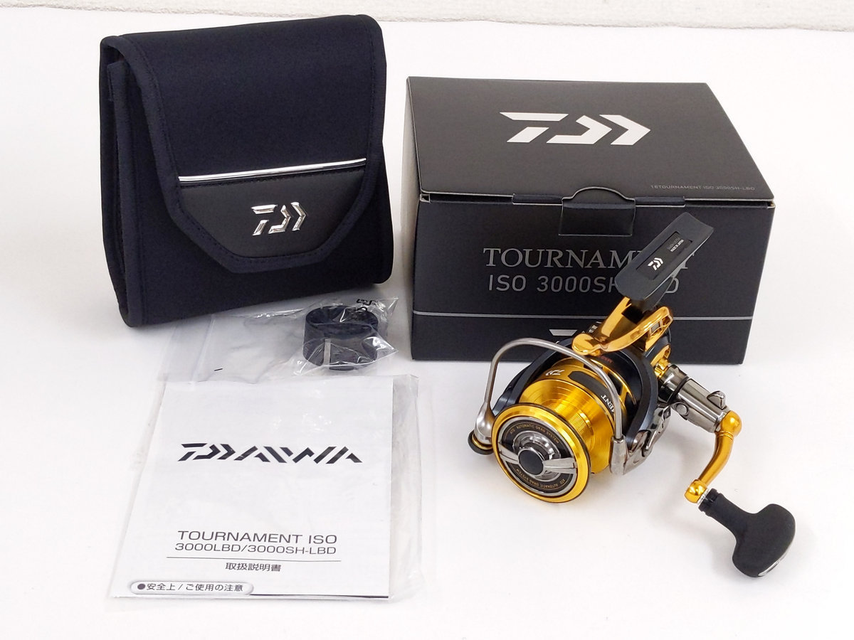 最新作，SALE ダイワ 18 トーナメントISO 3000SH-LBD 品(ダイワ)｜売買されたオークション情報、yahooの商品情報をアーカイブ公開 - オークファン ダイワ