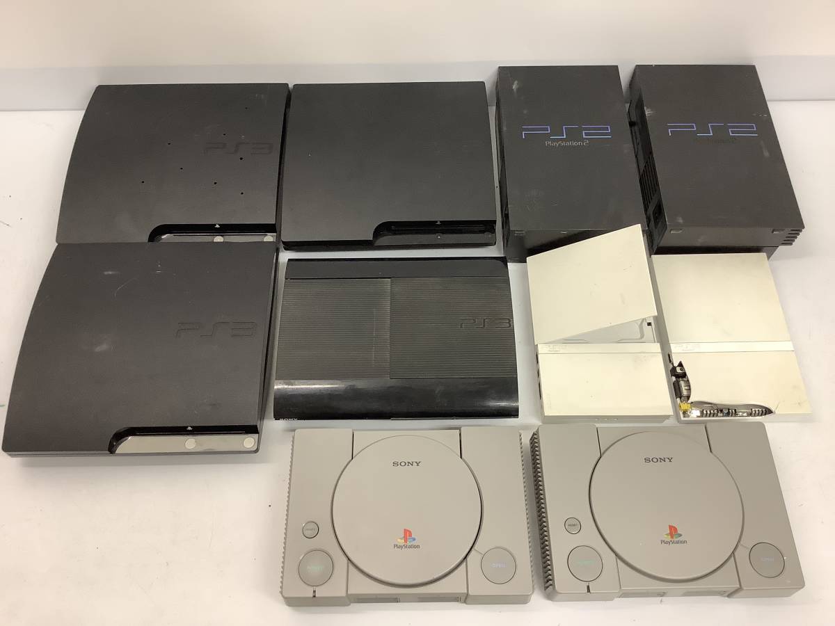【ジ／9E305】10台PlayStation まとめ【通電未確認】