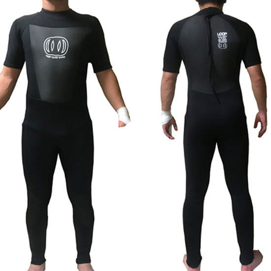 シーガル メンズ ウェットスーツ バックジップ ウエットスーツ