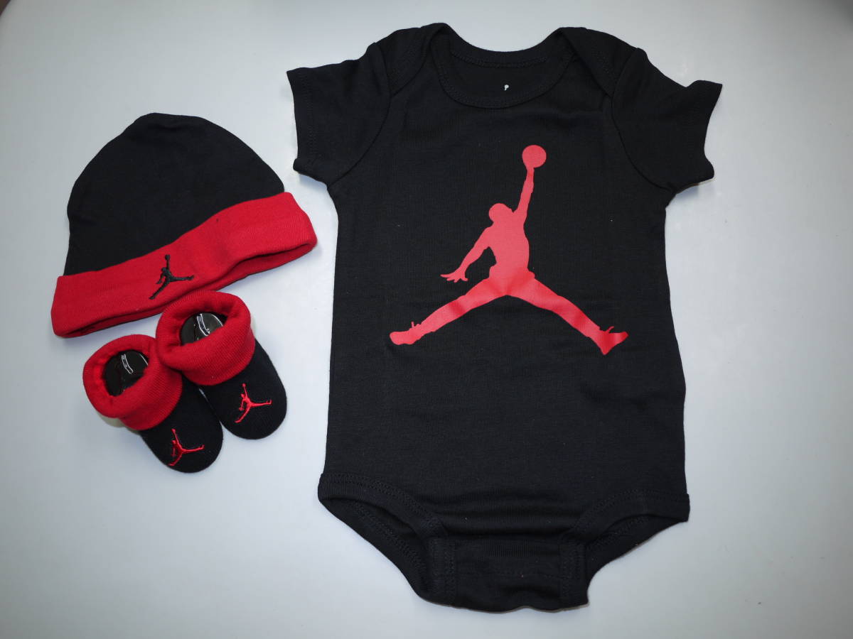 NY/新/即☆JORDAN/ジョーダン☆0-6ｍ/BL/ベビージョーダン ギフトBOX