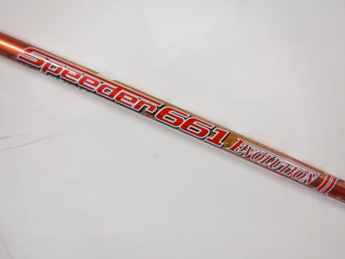 数量限定，限定SALE フジクラシャフト speeder 661 EVOLUTION2 SR 約44.25インチ テーラーメイドスリーブ付 Fujikura スピーダー エボ2(フジクラシャフト)｜売買されたオークション情報、yahooの商品情報をアーカイブ公開 - 部品