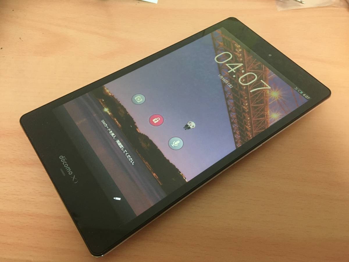 限定SALE 9414WA docomo AQUOS PAD SH-08E ホワイト(本体)｜売買されたオークション情報、yahooの商品情報をアーカイブ公開 - オークファン 本体