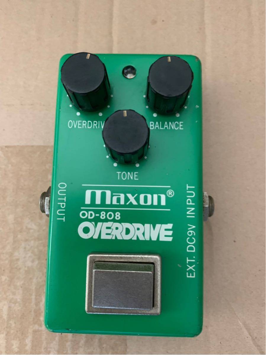 Maxon OD-808 OD808 ジャンク扱い mod | Overdrive (Narrow OVERDRIVE