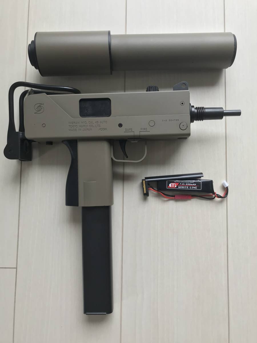 電動ガン イングラムMac10　タンカラー　カスタム_1