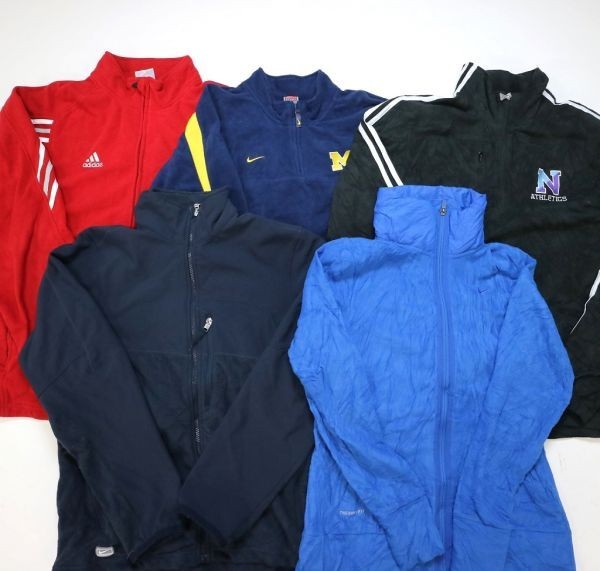 お買い得，SALE ナイキ アディダス フリース set ジャケット 防寒 他 M/L/2XL 5枚セット まとめ売り USA古着卸 1円スタート 最落なし MB4544(フリース)｜売買されたオークション情報、yahooの商品情報をアーカイブ フリース