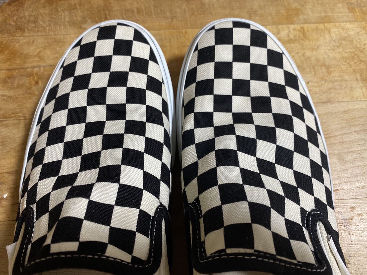 VANS スリッポン チェッカー 28.5cm US10