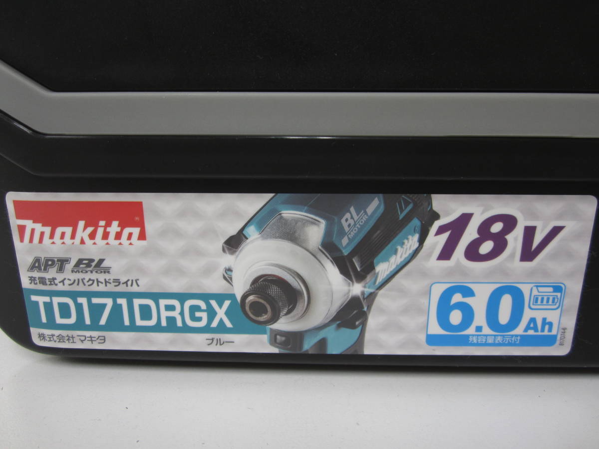 【2026夏季】 ④ makita TD171DRGX 18V 6.0Ah マキタ インパクト ドライバ 激安1円スタート(本体)｜売買されたオークション情報、yahooの商品情報をアーカイブ公開 - オークファン インパクトドライバ