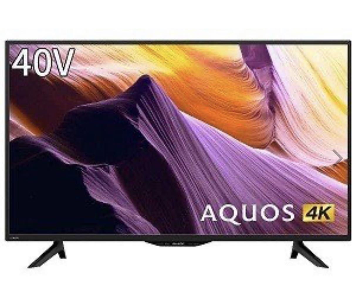 シャープ4K TV 4T-C40BH1 新品AQUOS シャープ4KTVAQUOSです