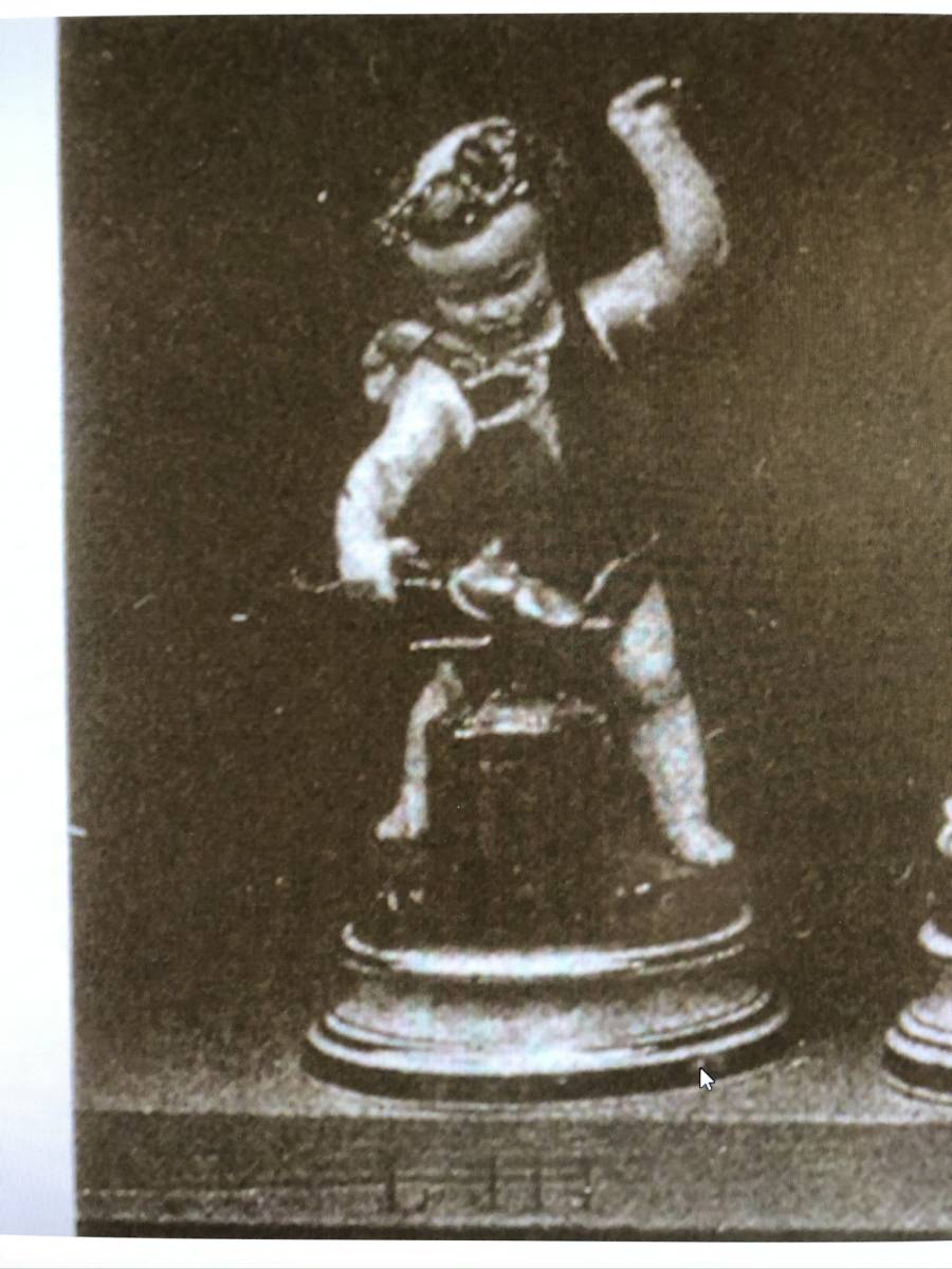 ◇◇ マイセン MEISSEN フィギュリン天使の 人気 Lシリーズ 鉄床を使う