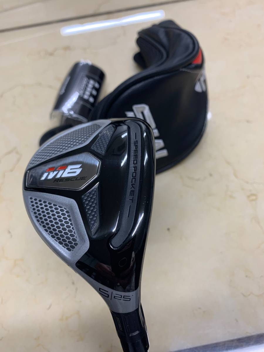 【美品】テーラーメイド M6 レスキュー U6 28° フブキ TM6 S 普及タイプ 中古/TaylorMade テーラーメイド M6 レスキュー