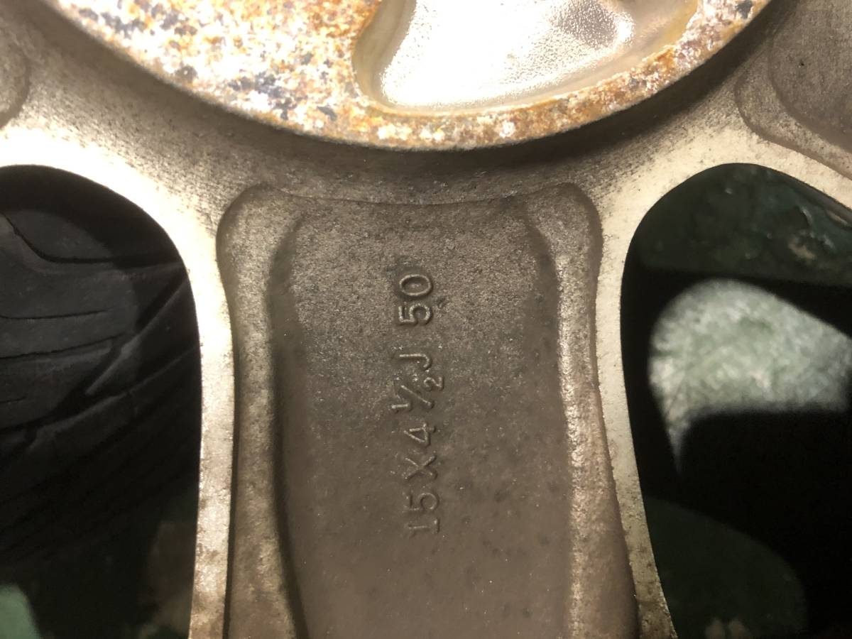 スズキ 純正 Kei アルミ ホイール タイヤ ４本セット 165&frasl;70R14 14×4.5 | - SUZUKI 4本 15インチ ワークス 純正ホイールの人気アイテム