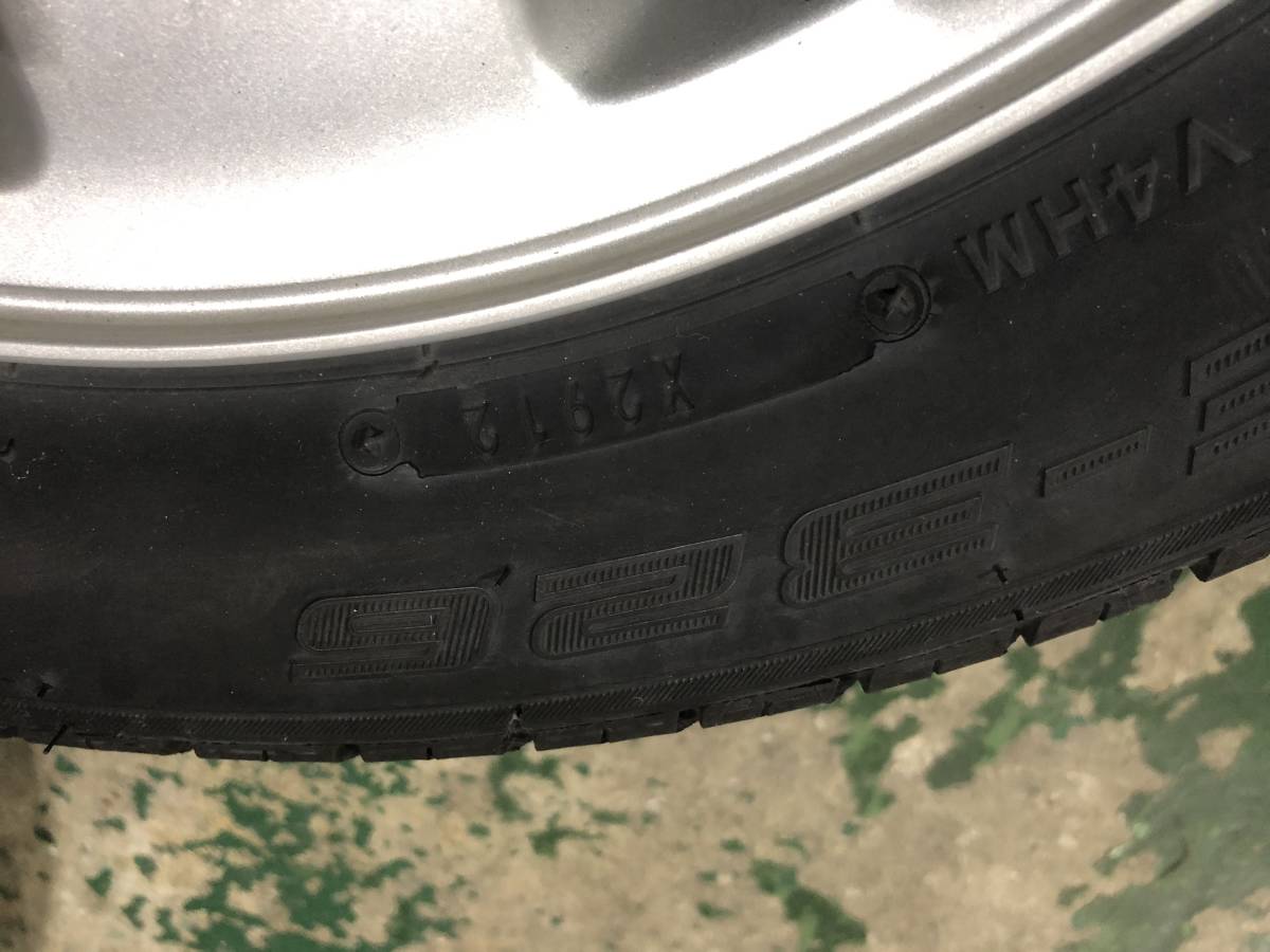 スズキ 純正 Kei アルミ ホイール タイヤ ４本セット 165&frasl;70R14 14×4.5 | - SUZUKI 4本 15インチ ワークス 純正ホイールの人気アイテム