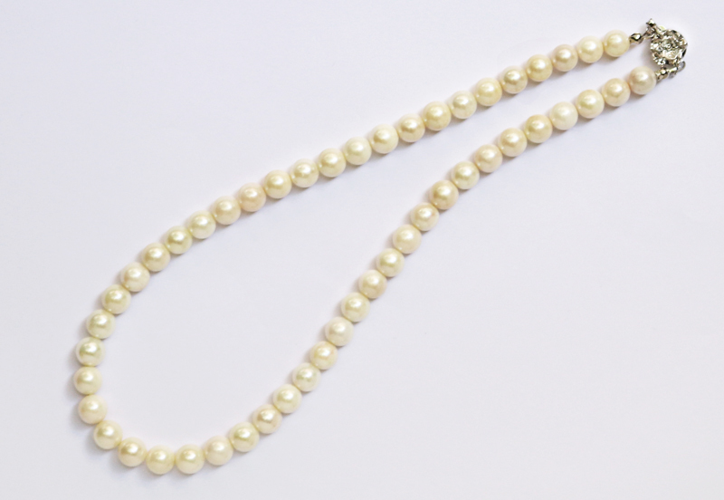 国産あこや本真珠　ネックレス（7.8～8.5mm） SP-4