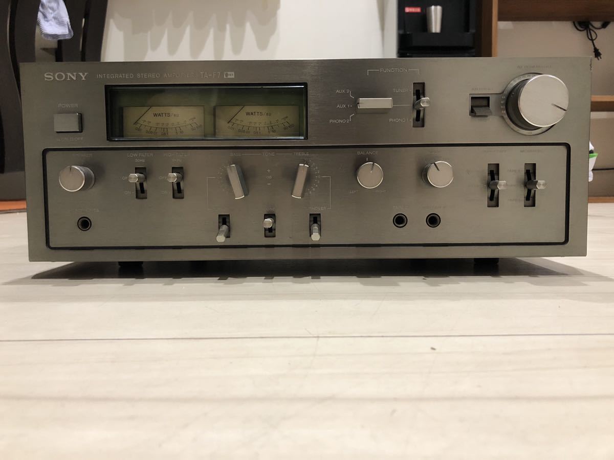 SONY ソニー プリメインアンプ TA-F7B ジャンク品 SONY TA-F7B ソニー