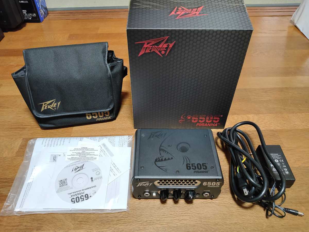 peavey 6505 piranha 美品　付属品完備　送料無料　動作良好　5150 0 Piranha PEAVEY 1x8 Amp MusicRadar
