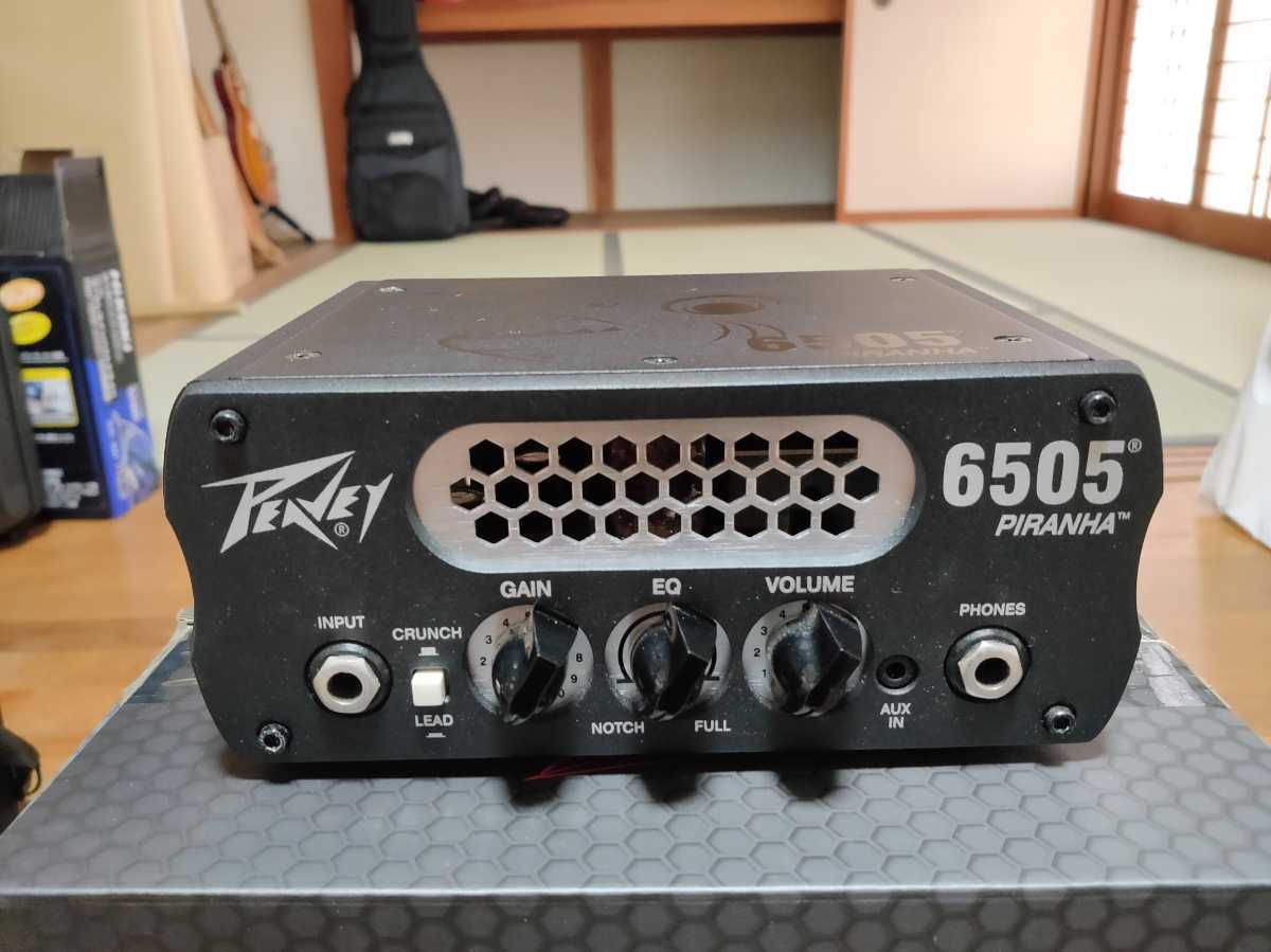peavey 6505 piranha 美品　付属品完備　送料無料　動作良好　5150 0 Piranha PEAVEY 1x8 Amp MusicRadar