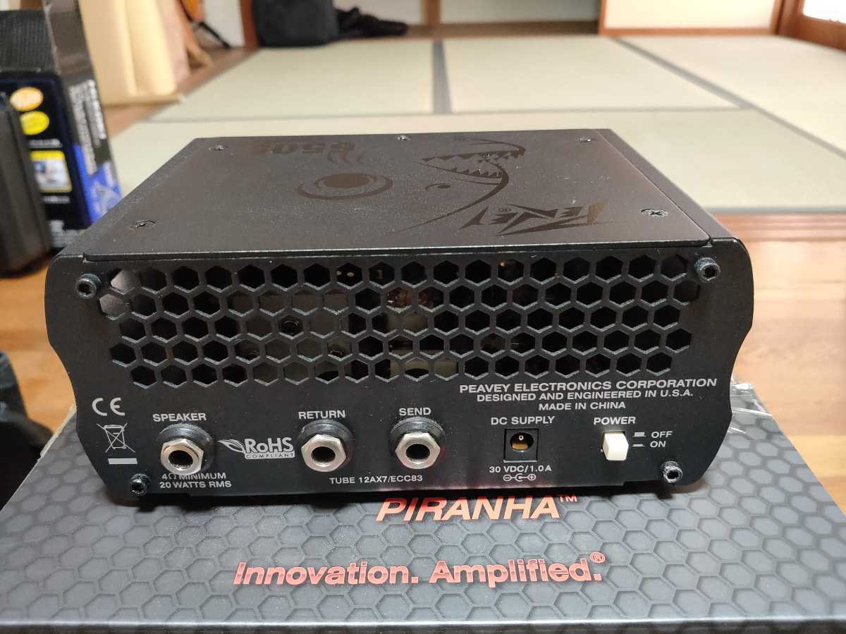 peavey 6505 piranha 美品　付属品完備　送料無料　動作良好　5150 0 Piranha PEAVEY 1x8 Amp MusicRadar