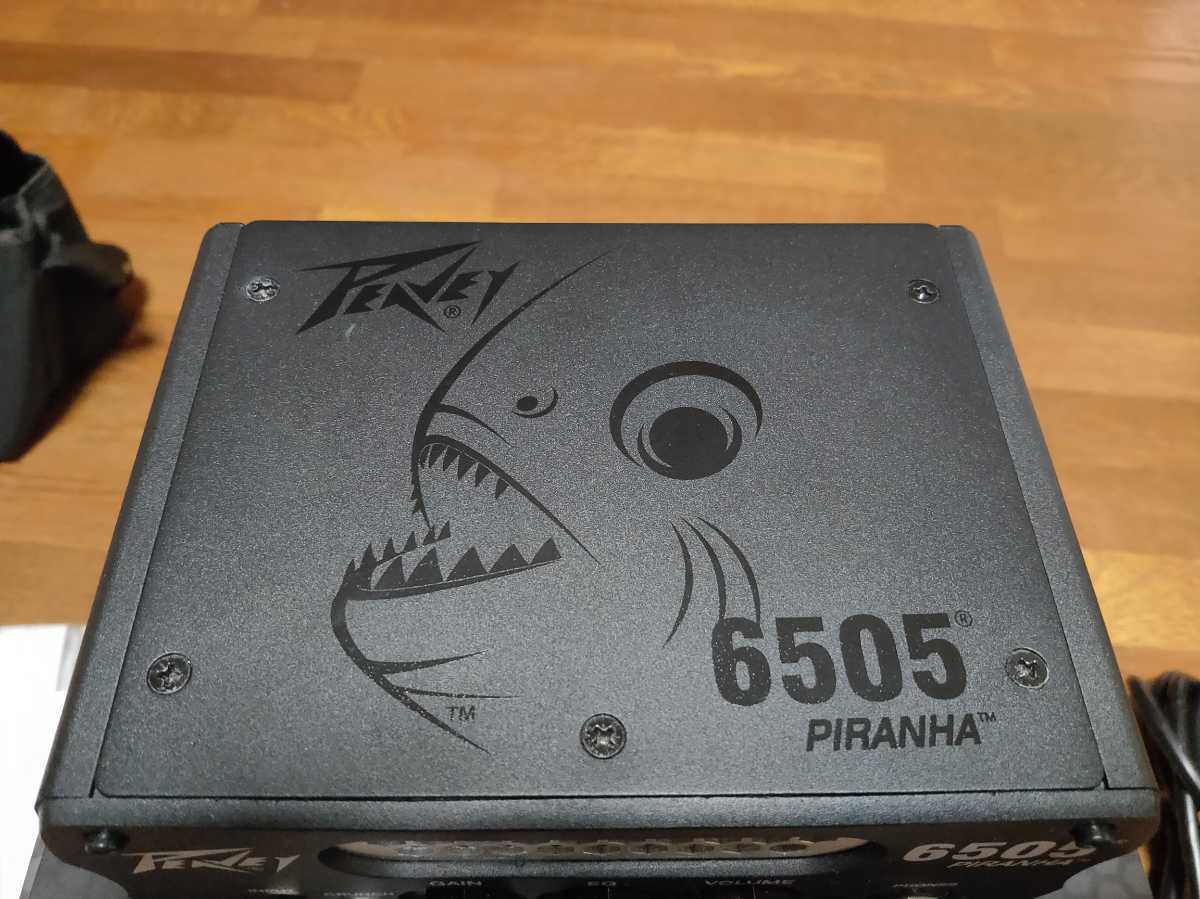 peavey 6505 piranha 美品　付属品完備　送料無料　動作良好　5150 0 Piranha PEAVEY 1x8 Amp MusicRadar