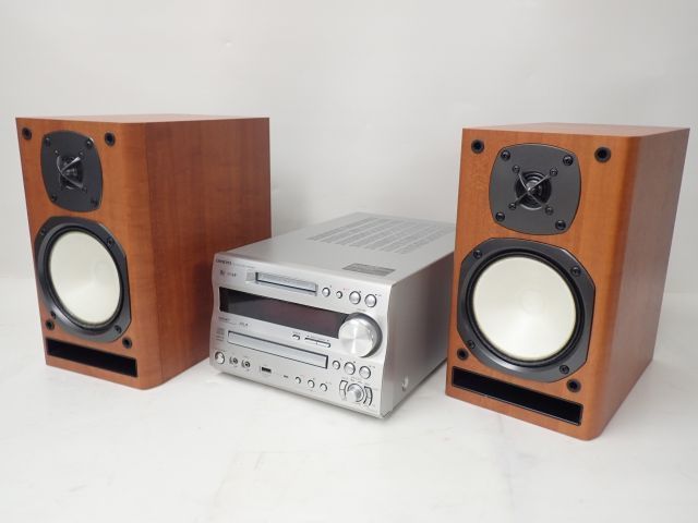 ONKYO FR-N7XX CD/MDチューナーアンプシステム + スピーカー D-N7XX