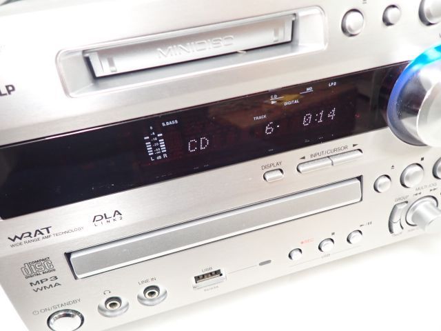 ONKYO FR-N7XX CD/MDチューナーアンプシステム + スピーカー D-N7XX