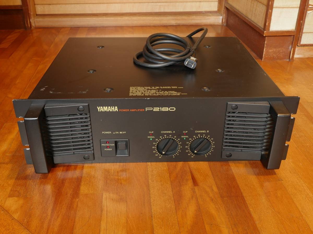 YAMAHA P2180 パワーアンプ - ヤマハ Yahoo!オークション | P-S 0