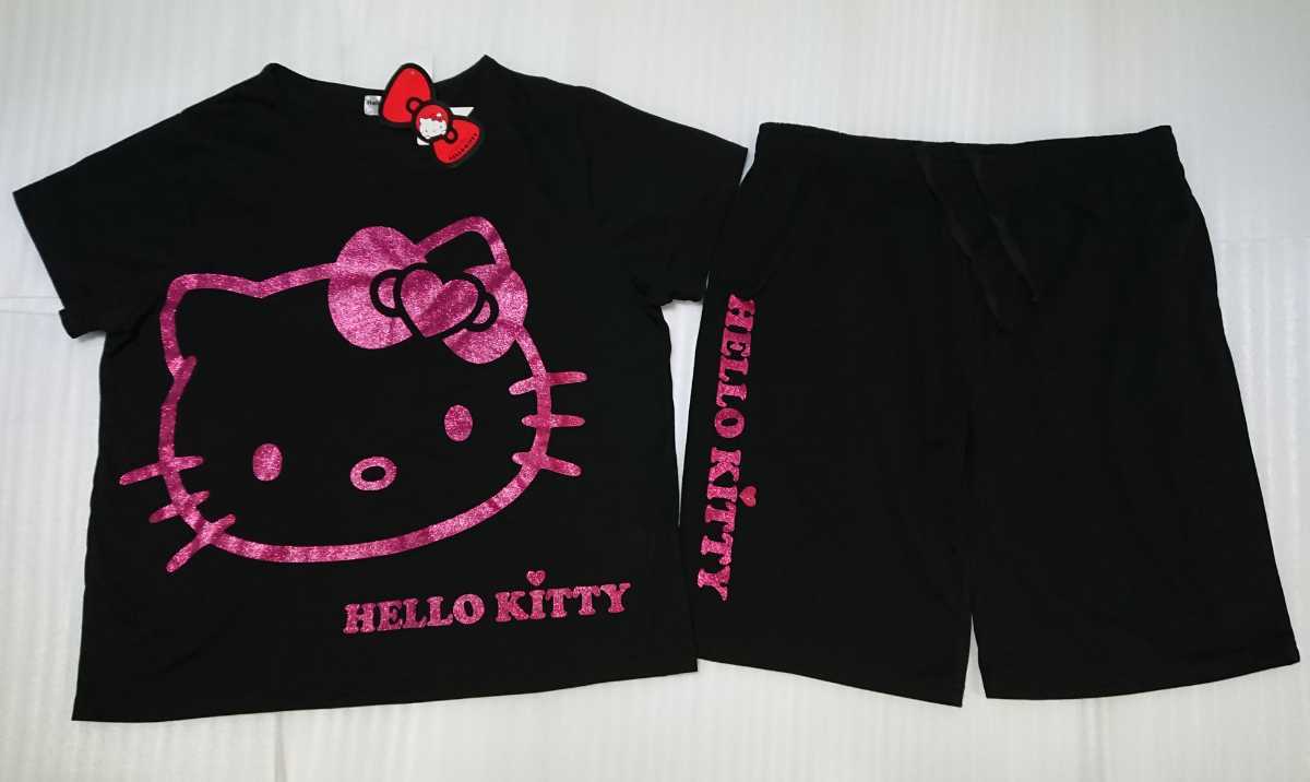 キティ Tシャツ ハーフパンツ セット 新品タグ付 3L ハローキティ